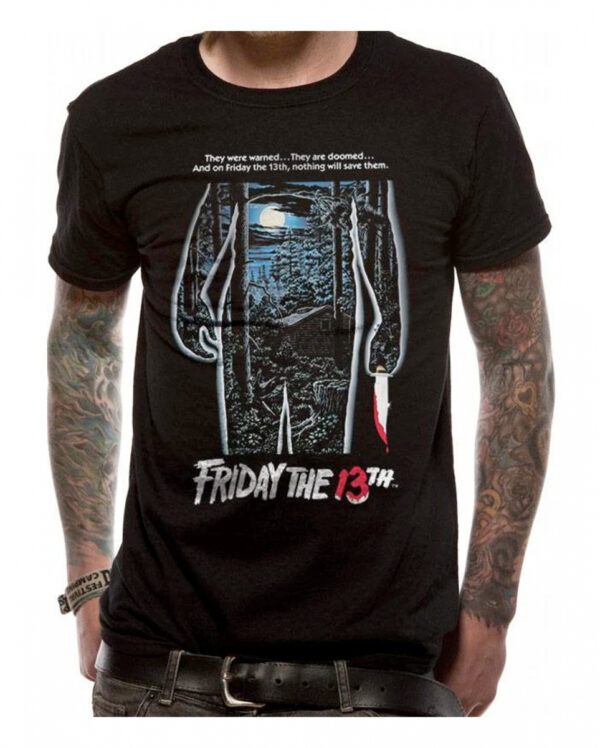 Friday the 13th Filmplakat T-Shirt S