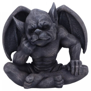 Nachdenkender Gargoyle mit Flügel 13cm