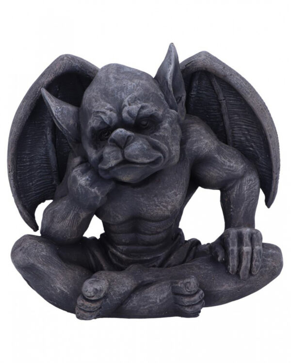 Nachdenkender Gargoyle mit Flügel 13cm