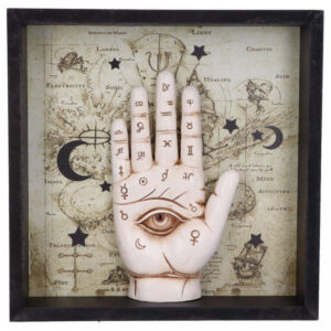 Palmistry Wahrsage-Hand Wandbild 20cm