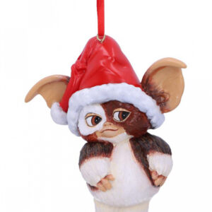 Gremlins Gizmo mit Nikolausmütze Weihnachtskugel