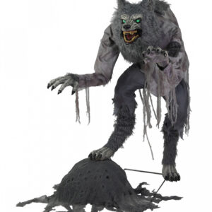 Grimmiger Werwolf Halloween Animatronic