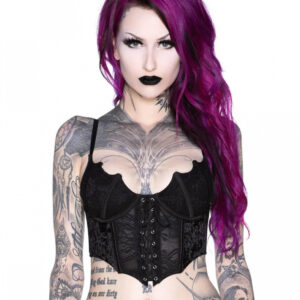 KILLSTAR Fledermaus Spitzen Bustier 4XL