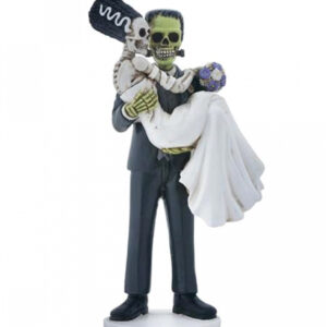 Frankenskull & Braut Figur 20cm