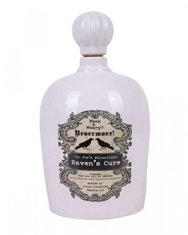 Gothic Giftflasche "Ravens Cure"