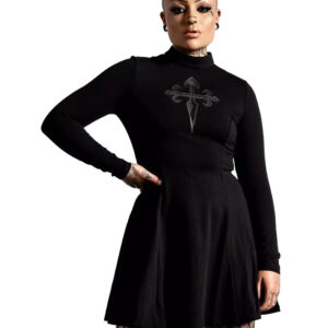 KILLSTAR Evanna Cross Kleid XS