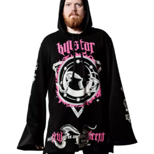 KILLSTAR Meditate Longline Hoodie M