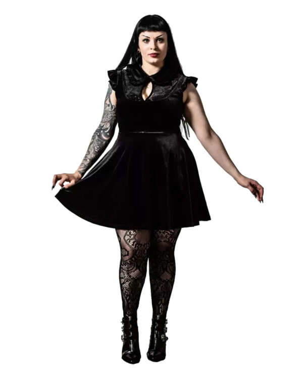 KILLSTAR Amaymon Kragenkleid XL