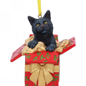 Katzen-Geschenk Weihnachtskugel 9cm