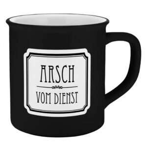 Arsch vom Dienst Keramik Tasse