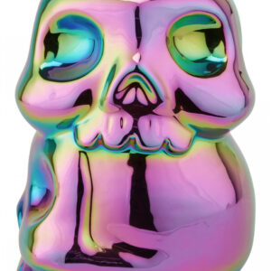 KILLSTAR Regenbogen Totenkopf Vase