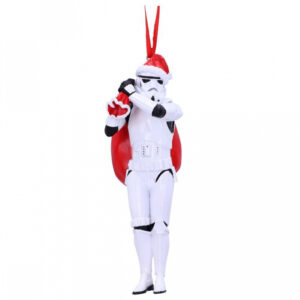 Star Wars Stormtrooper mit Nikolaussack Weihnachtskugel