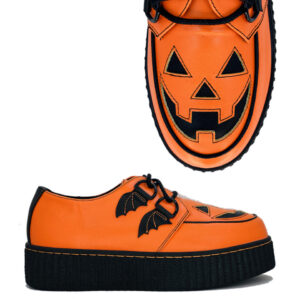 Jack O'lantern Trick or Treat Creepers Schuhe Orange 39