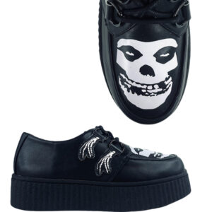 Misfits Skull Black Creepers Schuhe 40