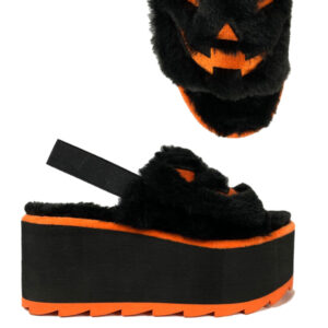 Lilly Jack O'Lantern Plateausandalen 40