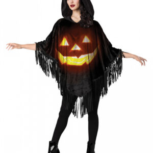 Jack O'Lantern Kürbis Poncho