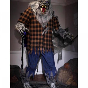 Riesiger Werwolf Halloween Animatronic 220cm