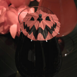 Spooky Pumpkin Cocktailschirmchen 15 St.