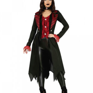 Edles Gothic Vampiress Damen Kostüm L