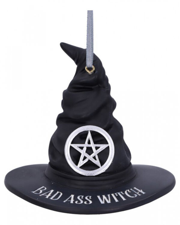 Bad Ass Witch Hänge-Ornament 9cm