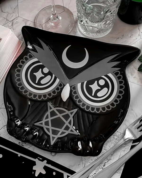 KILLSTAR Owl Servierteller