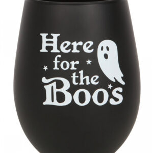 Here for the Boos Halloween Cocktail Glas