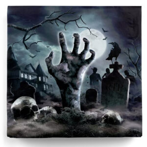 Halloween Zombie Friedhof Servietten 12 St.