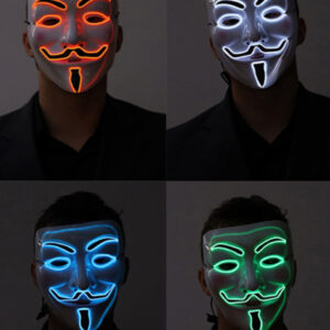 LED String Vendetta Maske