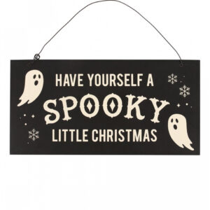 Spooky Little Christmas Hängeschild