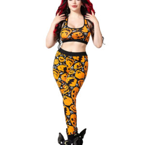 KILLSTAR Carver Cuffed Leggings 4XL