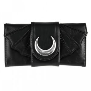 Moon Gothic Purse mit Fledermausflügel