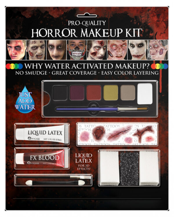 15-tlg. SFX Horror Make-Up Set