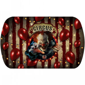 Halloween Horrorclown Circus Tablett