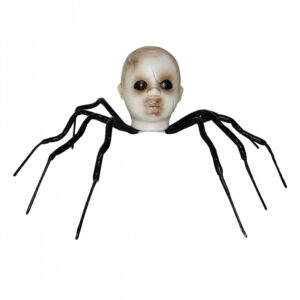 Spinne mit Babykopf 60cm