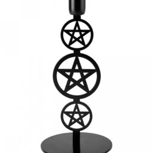 KILLSTAR Pentagramm Kerzenhalter Medium