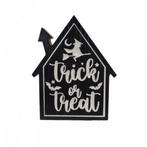 Halloween Aufsteller "Trick or Treat" 20cm