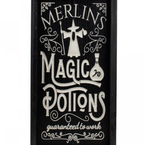 Halloween Wandbild "Merlins Magic Potions" 41cm