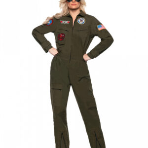 Top Gun Jet Pilot Damen Kostümanzug XL