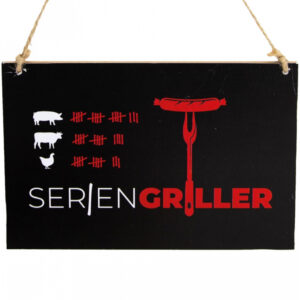 BBQ Schild "Seriengriller" 18cm