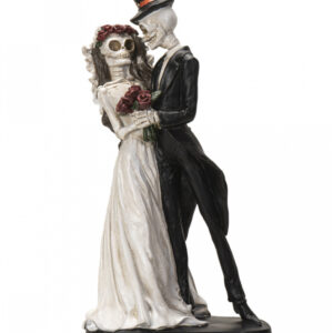 Gothic Skelett Hochzeitspaar 32cm