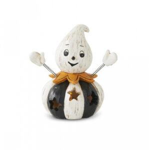 Vintage Halloween Pumpkin Geist LED Figur 10cm