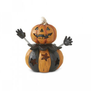 Vintage Halloween Pumpkin LED Figur 10cm