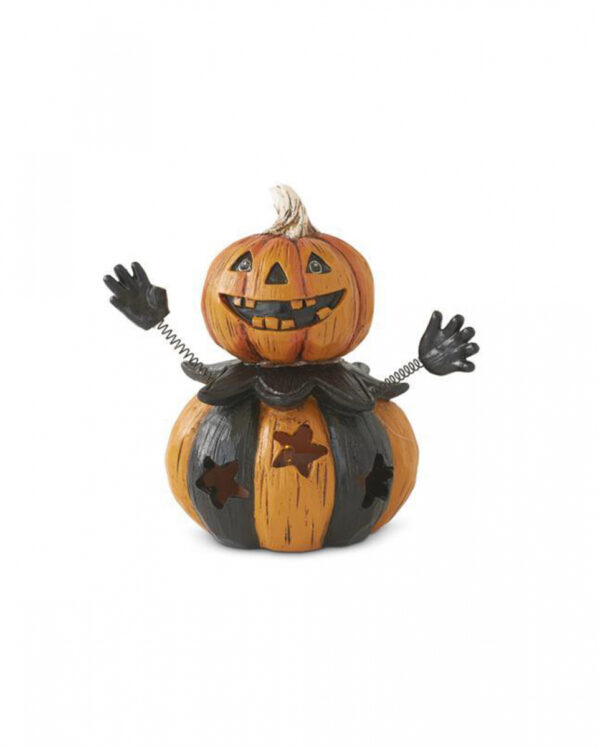 Vintage Halloween Pumpkin LED Figur 10cm