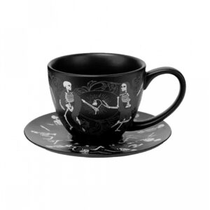 KILLSTAR Danse Macabre Teetasse & Unterteller