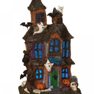 Spooky Geisterhaus mit LED 39cm