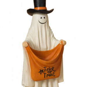 Halloween Geist mit Trick or Treat Tasche 42cm