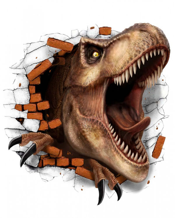 T-Rex Dinosaurier Wandtattoo 70x80 cm