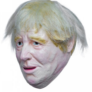 Boris Johnson Maske mit Haaren