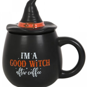 "I'm a Good Witch After Coffee" Kaffeebecher 15cm