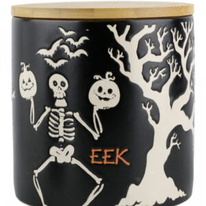 Dancing Skeleton Halloween Behälter 13cm